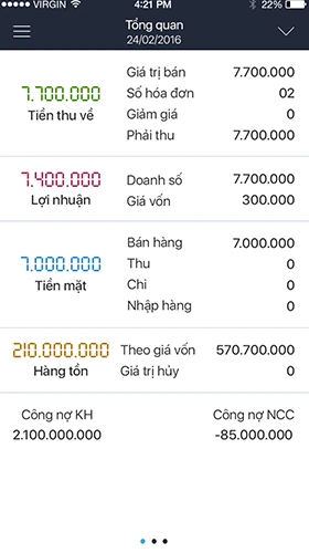 Giao diện Quản lý cho Android — ảnh 1